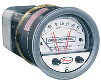 Series 43000 Capsu-Photohelic® Pressure Switch/Gauge